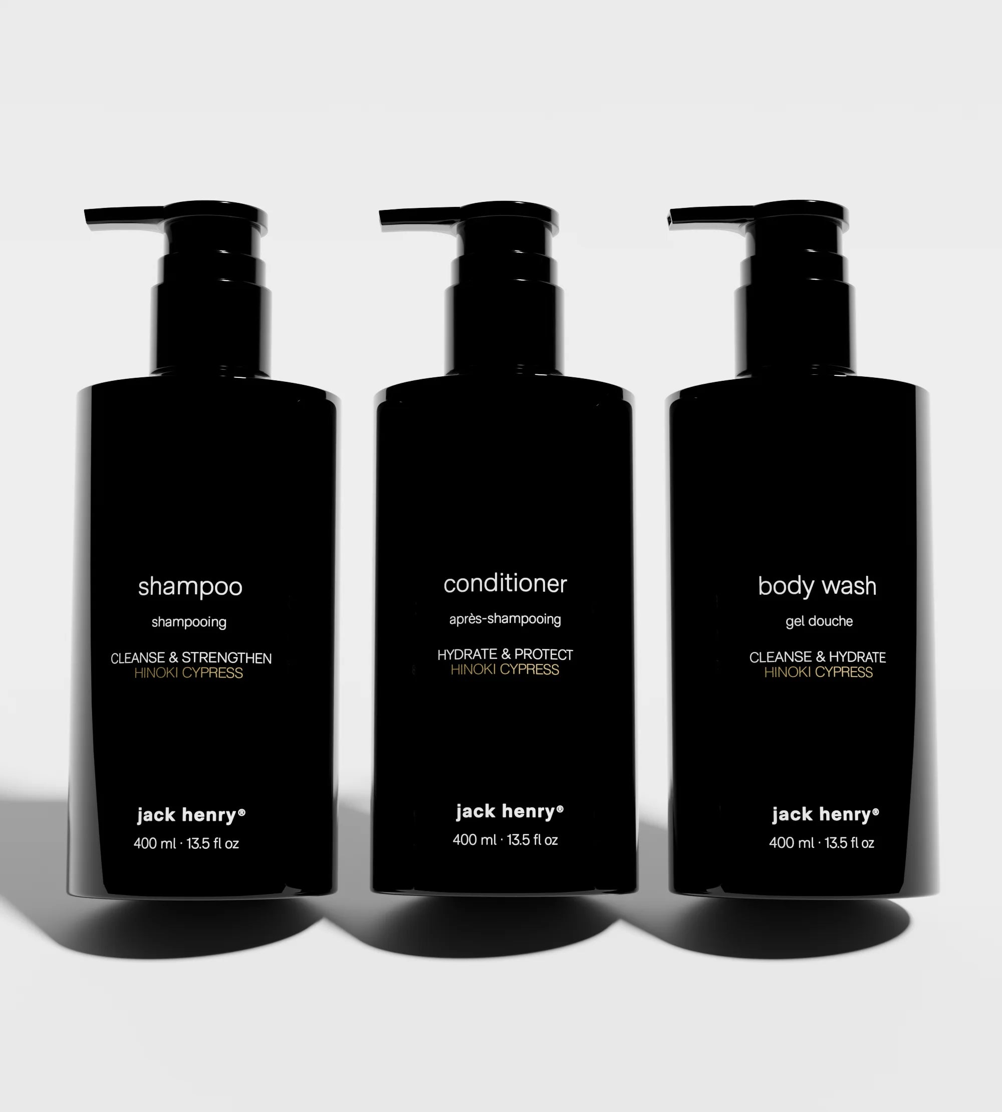 jack henry shower trio set